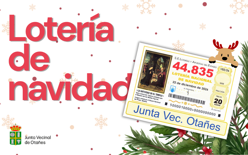 Lotería de navidad Otañes 2026